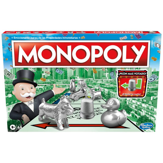 MONOPOLY HASBRO GAMING – JUEGO DE MESA CLÁSICO