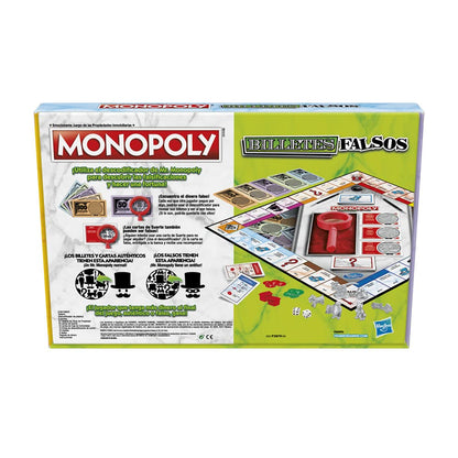 Juego de Mesa Monopoly Decodificador para Toda la Familia y niños de 8 años en adelante - Incluye un Decodificador del Sr. Monopoly para Encontrar falsificaciones - para 2 a 6 Jugadores