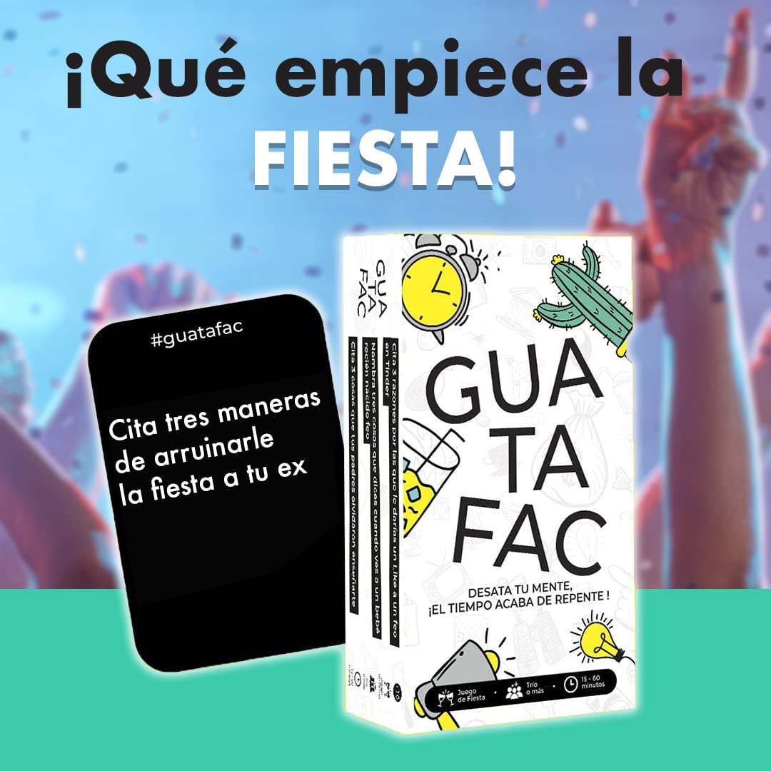 GUATAFAC – Juego de cartas para adultos