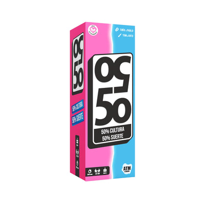 50 50 – Trivia de cultura general para adultos y familia | Diversión y retos asegurados