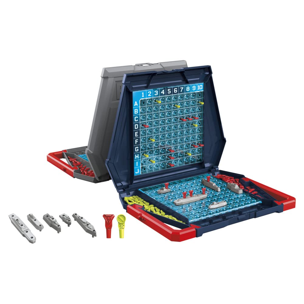 HUNDIR LA FLOTA – Juego de mesa estratégico para niños y familias | Diversión clásica de batallas navales
