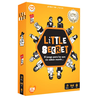 Little Secret - Juegos de Mesa - Gran Premio del Juego 2022 - Juegos de Palabras, Misterio y Diversión - Juego con Amigos y Familia - Adultos y niños - Regalo Original