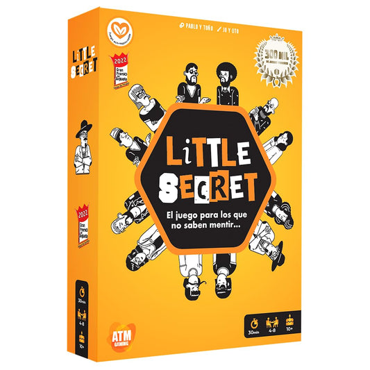 Little Secret - Juegos de Mesa - Gran Premio del Juego 2022 - Juegos de Palabras, Misterio y Diversión - Juego con Amigos y Familia - Adultos y niños - Regalo Original