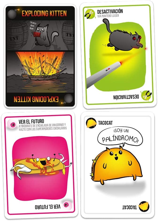 EXPLODING KITTENS –  Risas, tensión y gatitos explosivos