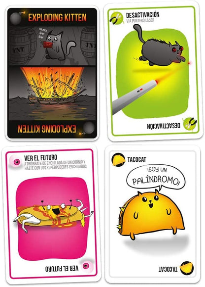 EXPLODING KITTENS –  Risas, tensión y gatitos explosivos