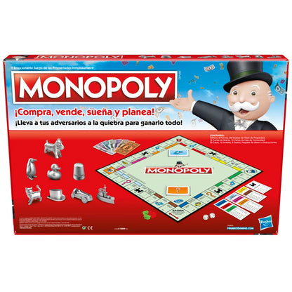 MONOPOLY HASBRO GAMING – JUEGO DE MESA CLÁSICO