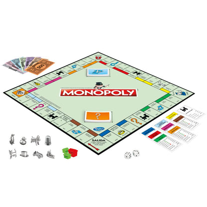 MONOPOLY HASBRO GAMING – JUEGO DE MESA CLÁSICO
