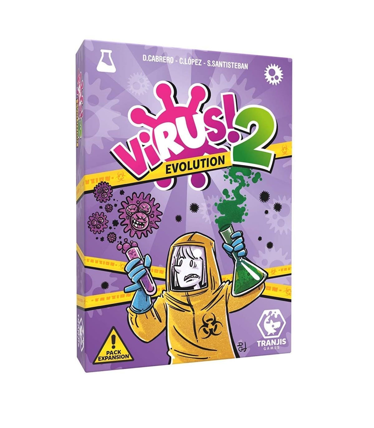 VIRUS! 2 EVOLUTION – Expansión del juego de mesa de cartas divertido y familiar