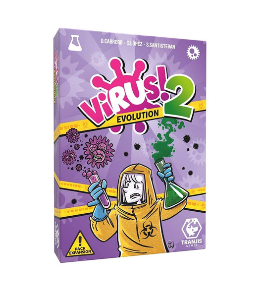 VIRUS! 2 EVOLUTION – Expansión del juego de mesa de cartas divertido y familiar