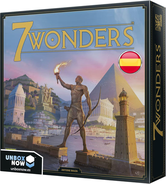 Caja del juego de mesa 7 Wonders
