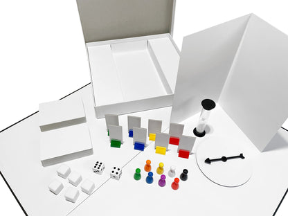 APOSTROPHE GAMES – Juego de mesa en blanco deluxe | Tablero, caja y accesorios personalizables