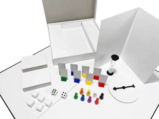 APOSTROPHE GAMES – Juego de mesa en blanco deluxe | Tablero, caja y accesorios personalizables