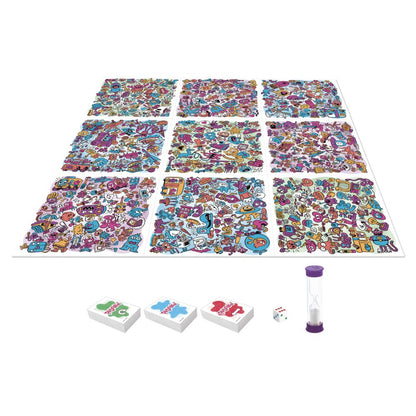 Hasbro Gaming F2564105 Juego Pictureka, Juego de Dibujos de Mesa Infantil, Juegos de Habilidad Mental, Divertido Juego Familiar para Mayores de 6 Años, Regalo de Reyes y Papá Noel para Niños y Niñas