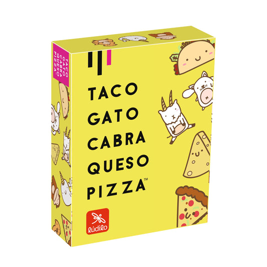 TACO GATO CABRA QUESO PIZZA – Juego de mesa de cartas rápido y familiar