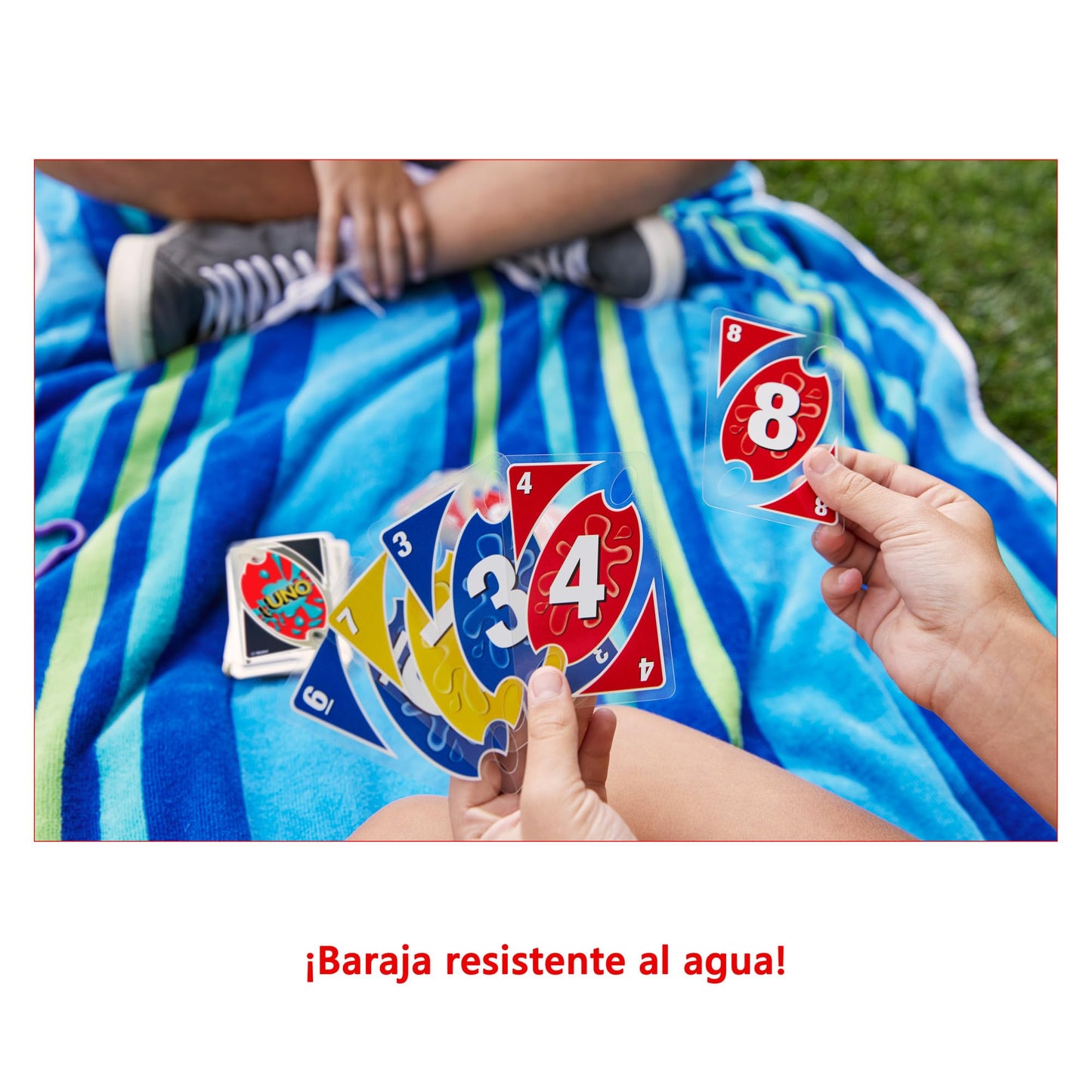 UNO H2O TO GO – JUEGO DE CARTAS IMPERMEABLES