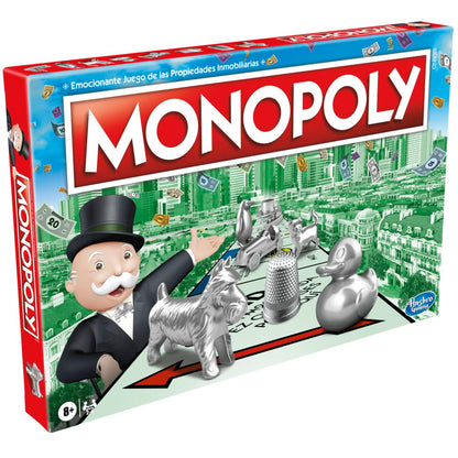 MONOPOLY HASBRO GAMING – JUEGO DE MESA CLÁSICO