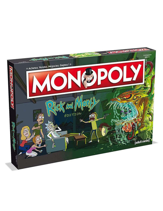 Winning Moves Et, Color Monopoly Rick and Morty, Talla única (0262)