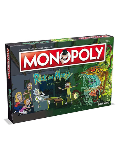Winning Moves Et, Color Monopoly Rick and Morty, Talla única (0262)