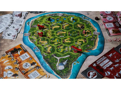 Ravensburger - Jurassic Park Danger, Juego de Mesa para Toda la Familia, 2-5 Jugadores, Idea de Regalo para Adultos y Niños a Partir de 10 Años, Versión en Español