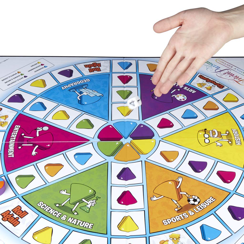 Trivial Pursuit Edición Familiar – Juego de preguntas para todas las edades con 2.400 cuestiones