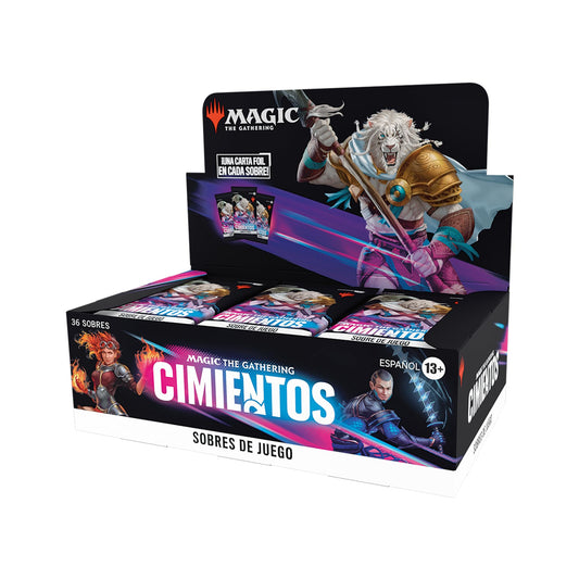 CIMIENTOS – Caja de sobres Magic The Gathering en español