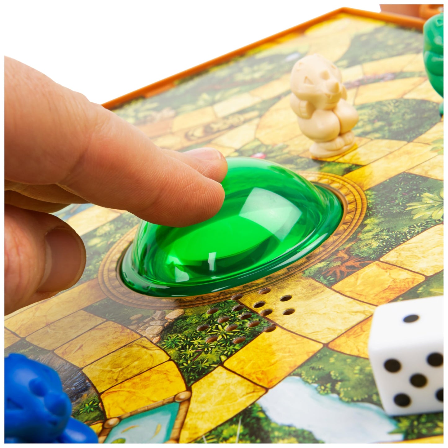 SPIN MASTER GAMES - JUMANJI DELUXE Juego de Mesa Electrónico con Luces y Sonidos, para 2-4 Jugadores, Infantil y Adultos - 6066981 - Juegos de Mesa Niños 8 años + - Regalo Niño 8 años +
