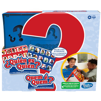 Hasbro Gaming ¿Quién Es Quién? Juego de Adivinar el Personaje y Superhéroes, Juego de Mesa para Jugar con Amigos y Familia para 2 Jugadores, Niños y Niñas de 6 Años o Más