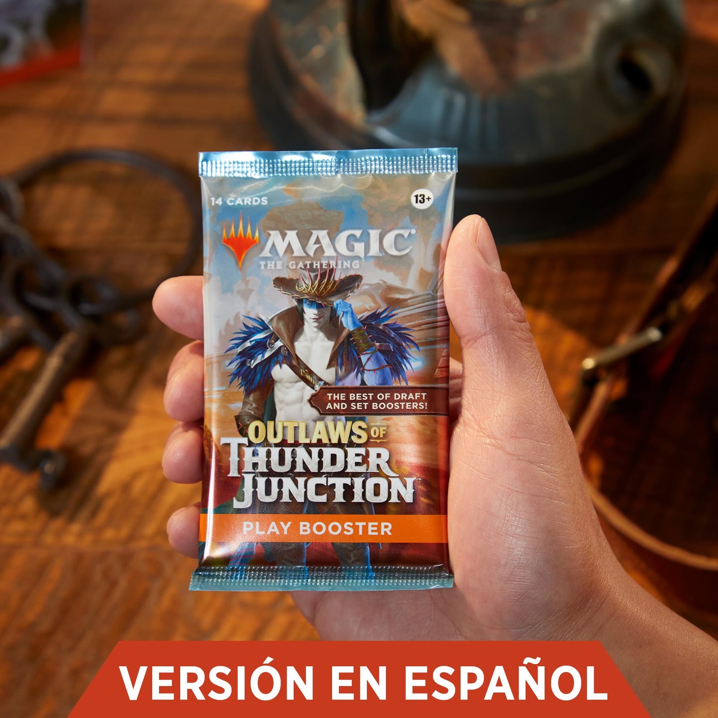 FORAJIDOS DE CRUCE DE TRUENOS – Caja de sobres Magic The Gathering en español