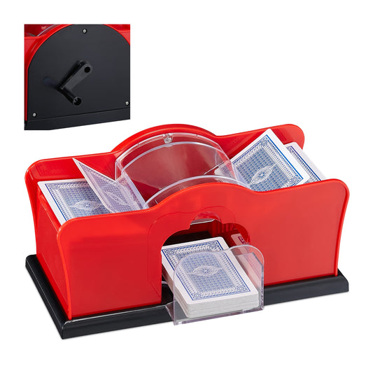 RELAXDAYS MEZCLADOR DE CARTAS MANUAL – ACCESORIO PARA BARAJAS