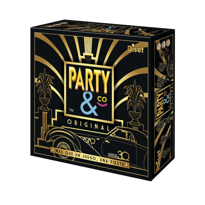 Diset - Party & Co. Original | Juego de Mesa para Adultos, Multiprueba, Divertido y por Equipos, Ideal para Fiestas | +14 Años, Juegos de Mesa Adultos de Party and Co.