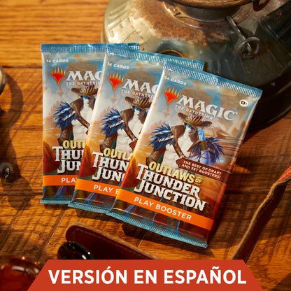 FORAJIDOS DE CRUCE DE TRUENOS – Caja de sobres Magic The Gathering en español