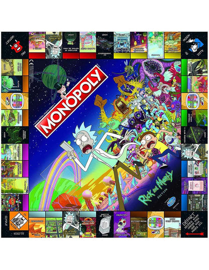 Winning Moves Et, Color Monopoly Rick and Morty, Talla única (0262)