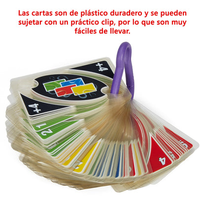 UNO H2O TO GO – JUEGO DE CARTAS IMPERMEABLES