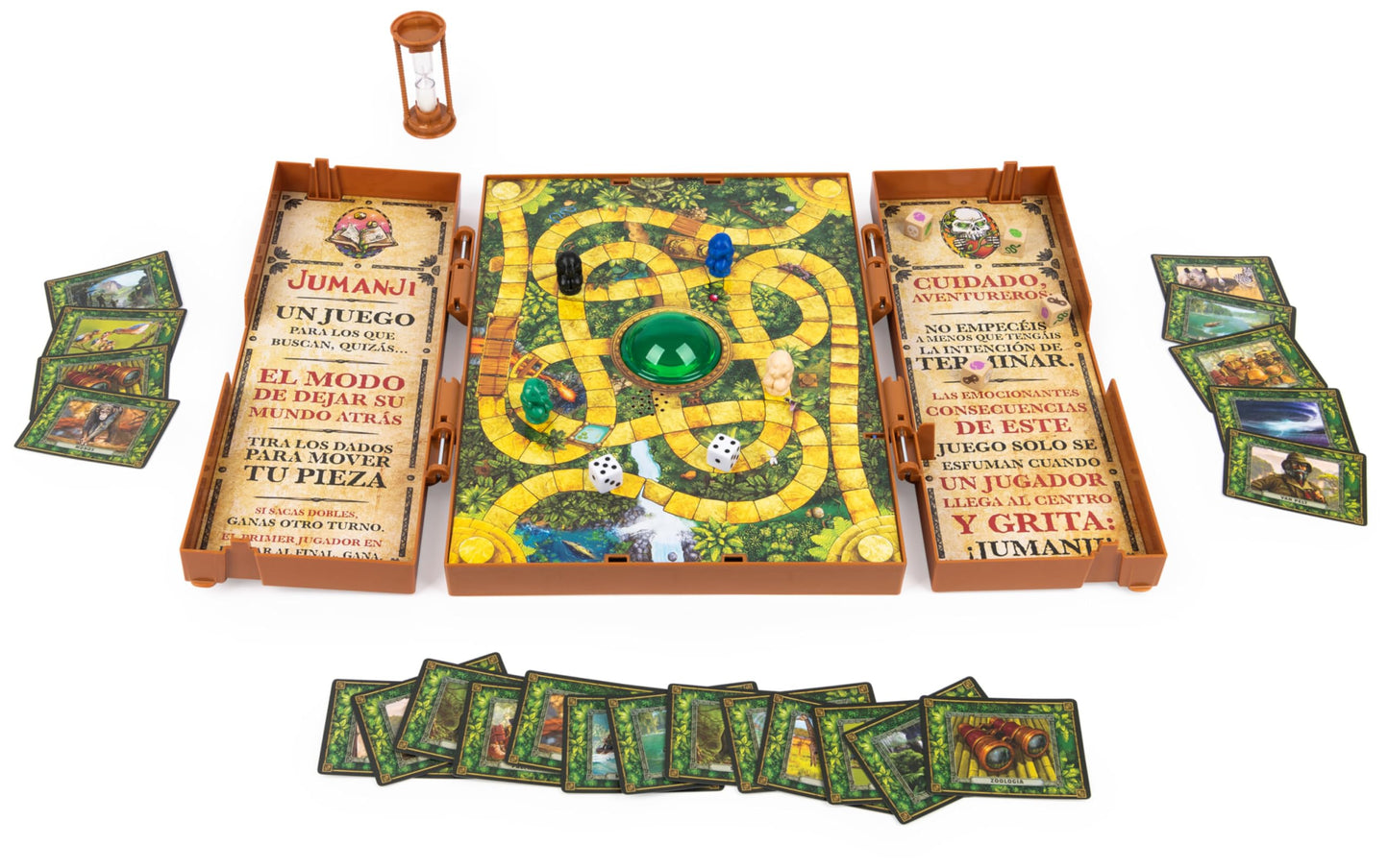 SPIN MASTER GAMES - JUMANJI DELUXE Juego de Mesa Electrónico con Luces y Sonidos, para 2-4 Jugadores, Infantil y Adultos - 6066981 - Juegos de Mesa Niños 8 años + - Regalo Niño 8 años +