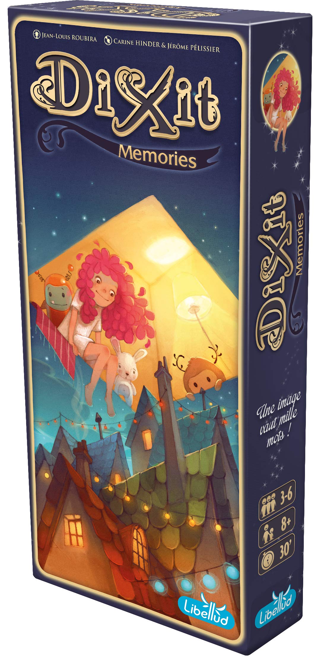 Libellud | Dixit – Expansión: Memories (EEdición 2022) | Juego de Comunicación | Edad 8+ | 3 a 6 Jugadores | Tiempo de Parte: 30 Min
