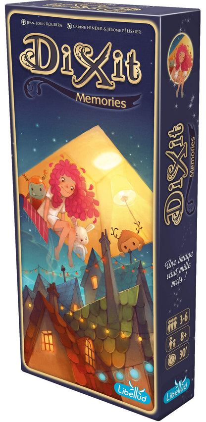 Libellud | Dixit – Expansión: Memories (EEdición 2022) | Juego de Comunicación | Edad 8+ | 3 a 6 Jugadores | Tiempo de Parte: 30 Min