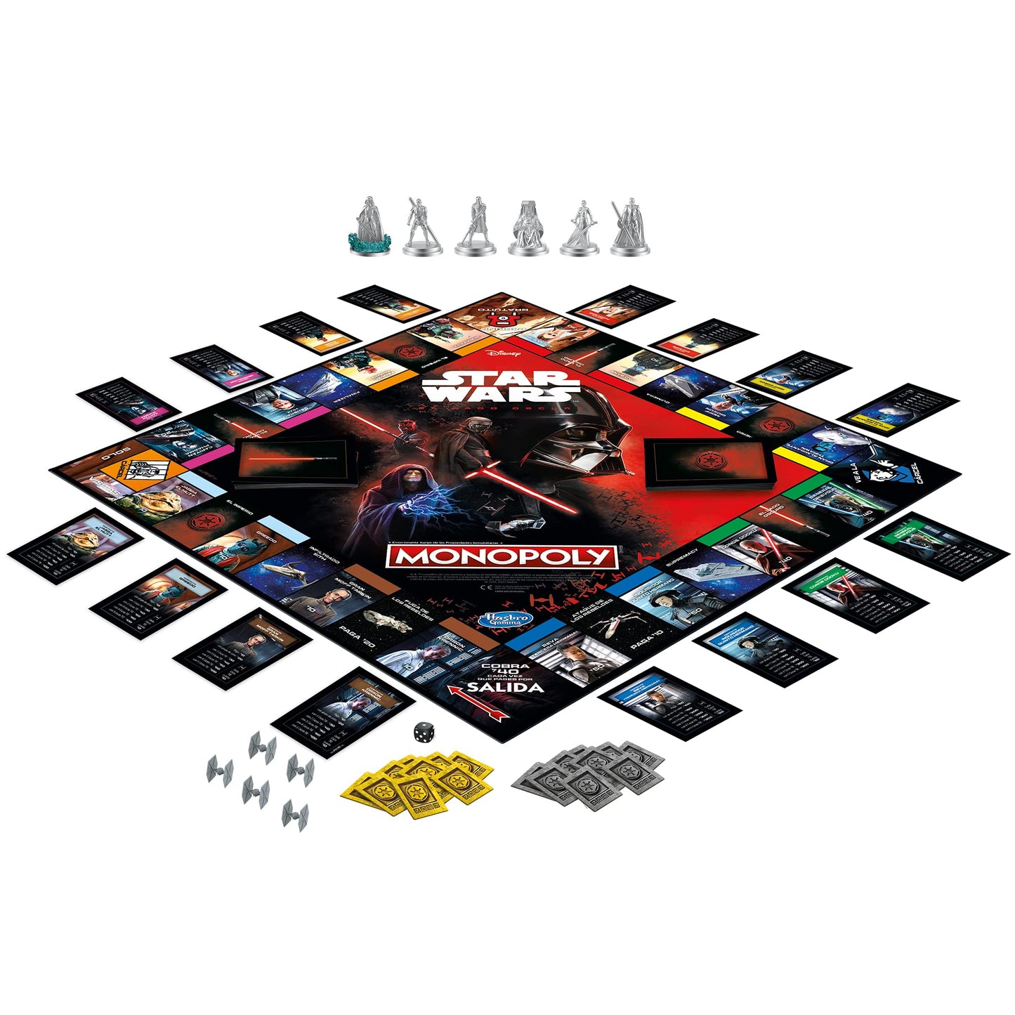 Star Wars Monopoly Dark Side en Castellano