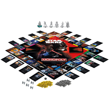 Star Wars Monopoly Dark Side en Castellano