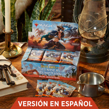 FORAJIDOS DE CRUCE DE TRUENOS – Caja de sobres Magic The Gathering en español
