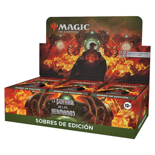 LA GUERRA DE LOS HERMANOS – Caja de sobres Magic The Gathering en español
