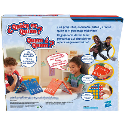 Hasbro Gaming ¿Quién Es Quién? Juego de Adivinar el Personaje y Superhéroes, Juego de Mesa para Jugar con Amigos y Familia para 2 Jugadores, Niños y Niñas de 6 Años o Más