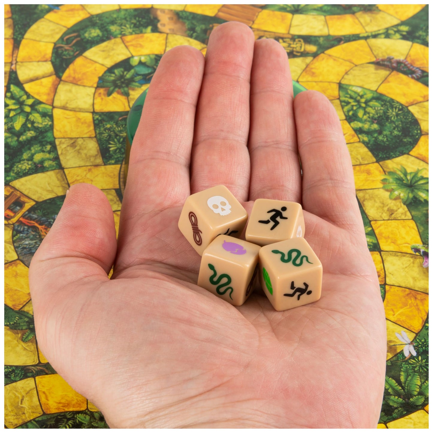 SPIN MASTER Games - JUMANJI Juego de Mesa en Español para 2-4 Jugadores, Infantil y Adultos - 6065098 - Regalo Niños 8 años + - Juegos de Mesa Niños 8 Años +