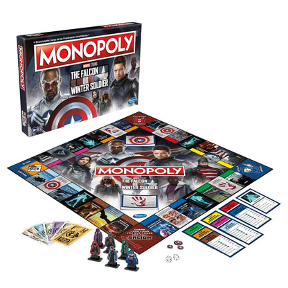 Juego de Mesa Monopoly Falcon y el Soldado de Invierno (F5851105)