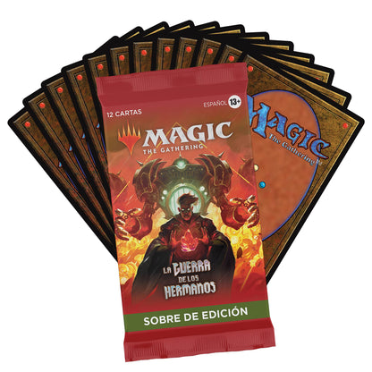 LA GUERRA DE LOS HERMANOS – Caja de sobres Magic The Gathering en español