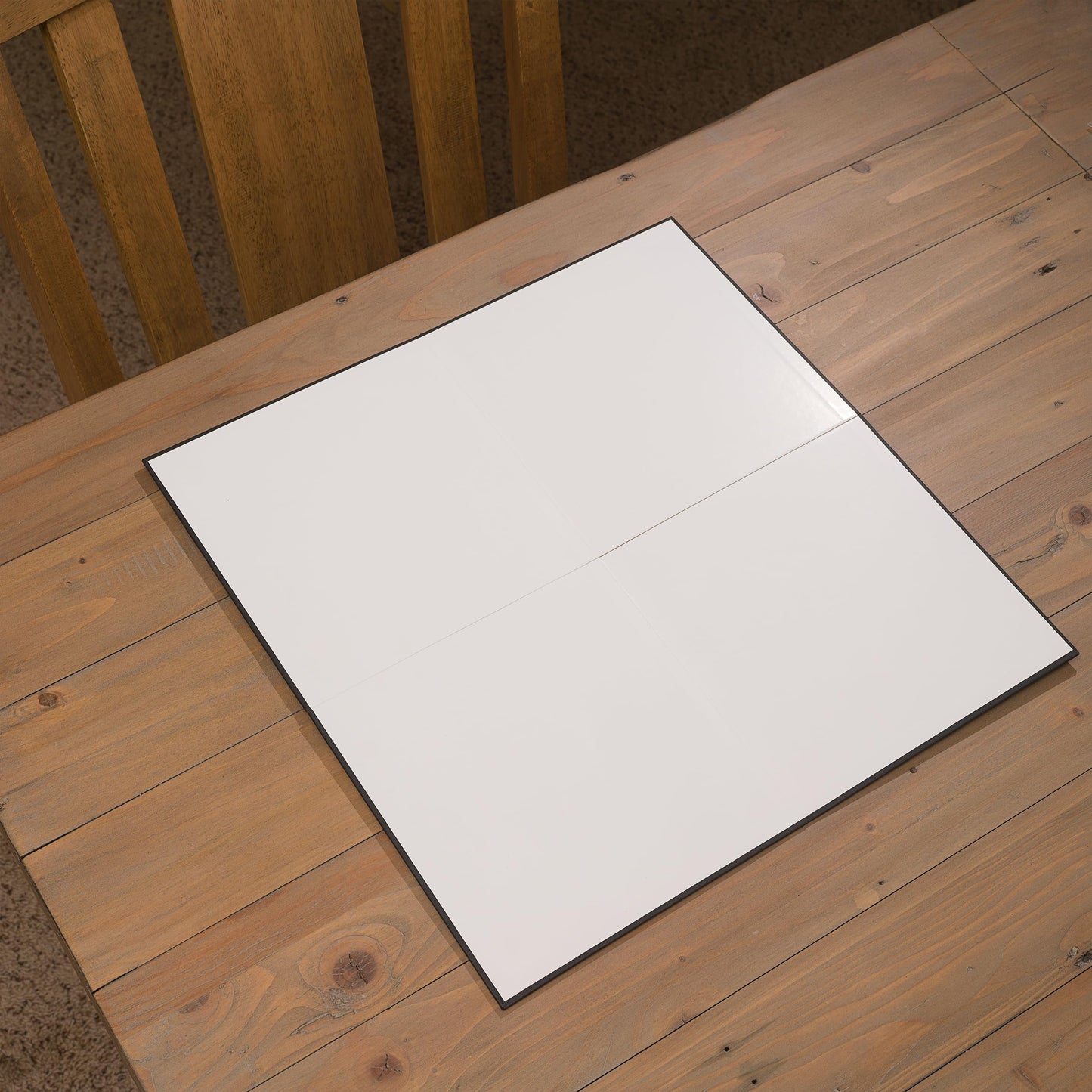 TABLERO DE JUEGO EN BLANCO – 43,2 cm | Personalizable para crear juegos de mesa