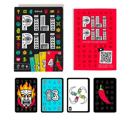 PILI PILI - Juegos de Mesa - Juego de Cartas con Familia y Amigos - Gran Premio del Juguete 2025 - Juego de bazas rápido y estratégico - 2 a 8 Jugadores - Regalo Original