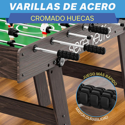 FUTBOLÍN PLEGABLE SERENELIFE 48” – TAMAÑO COMPLETO