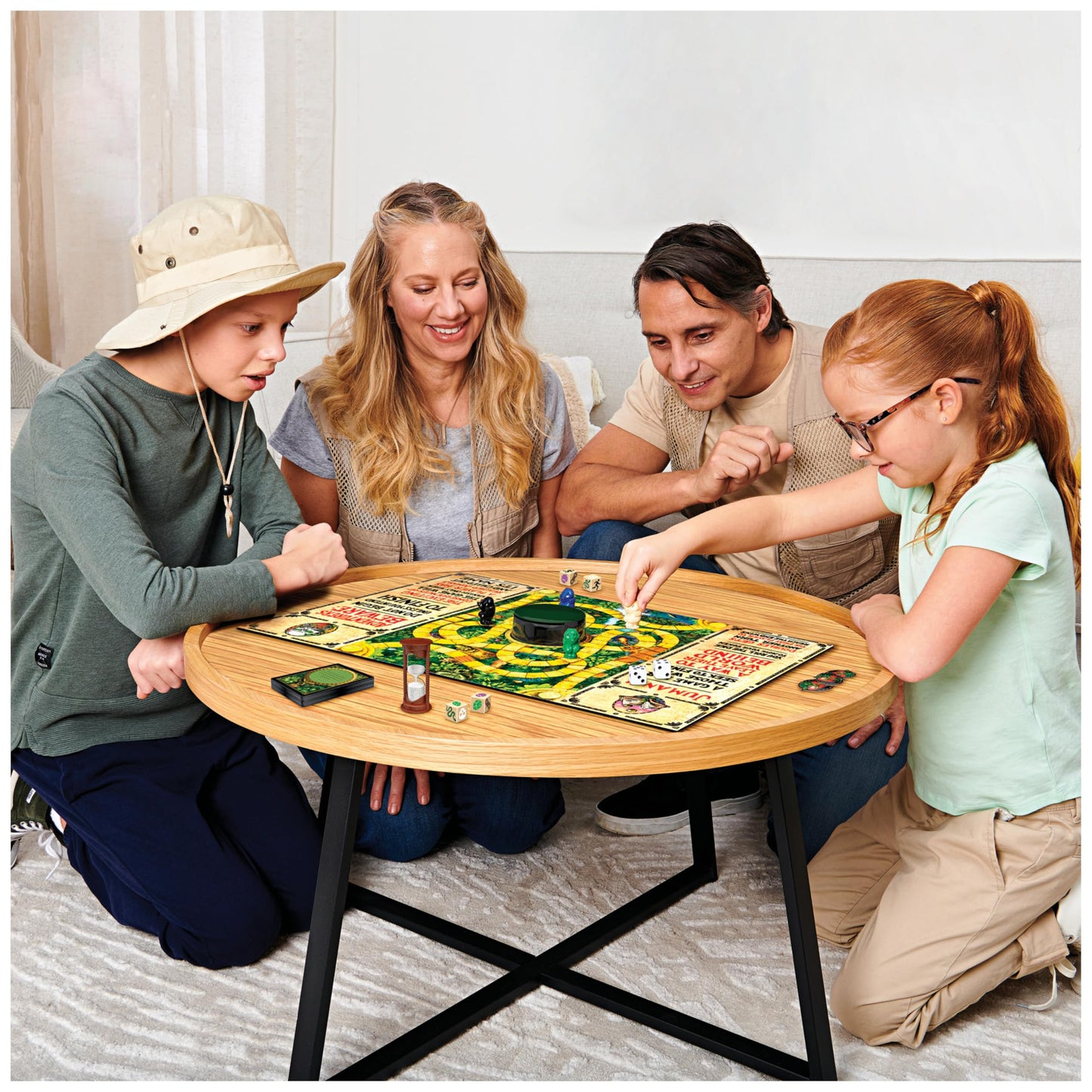 SPIN MASTER Games - JUMANJI Juego de Mesa en Español para 2-4 Jugadores, Infantil y Adultos - 6065098 - Regalo Niños 8 años + - Juegos de Mesa Niños 8 Años +