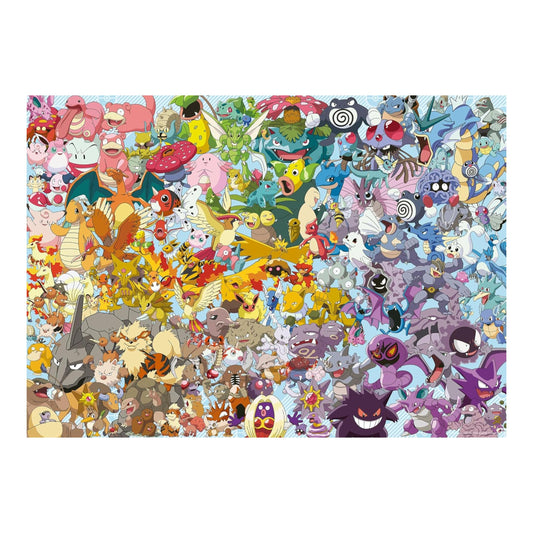 Puzzle Ravensburger Pokémon Challenge – 1000 piezas | Rompecabezas Adultos y Niños +14 años