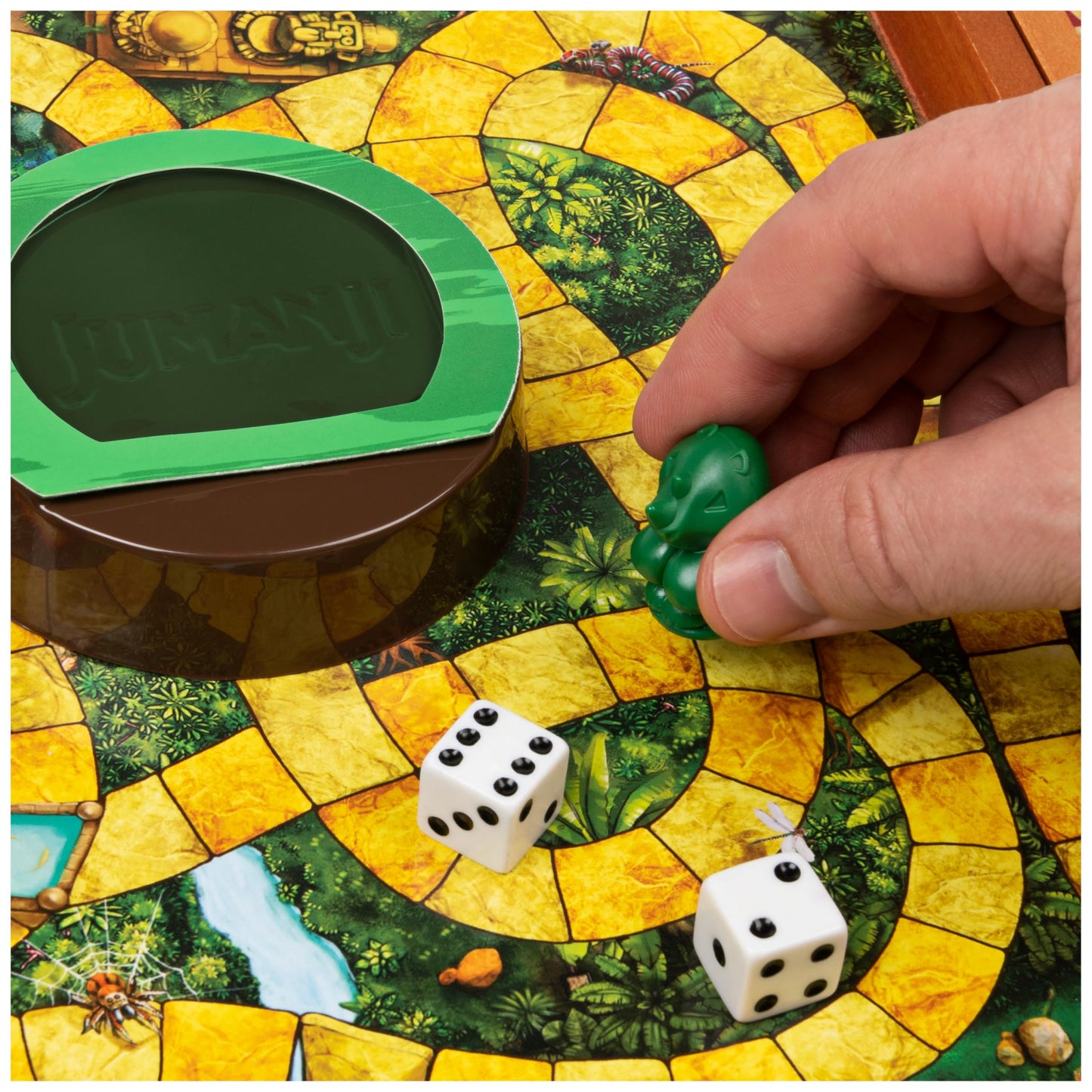 SPIN MASTER Games - JUMANJI Juego de Mesa en Español para 2-4 Jugadores, Infantil y Adultos - 6065098 - Regalo Niños 8 años + - Juegos de Mesa Niños 8 Años +